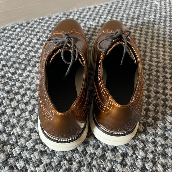 Cole Haan Zero Grand Oxford Copper Metallic (Size 11) - Picture 7 of 9